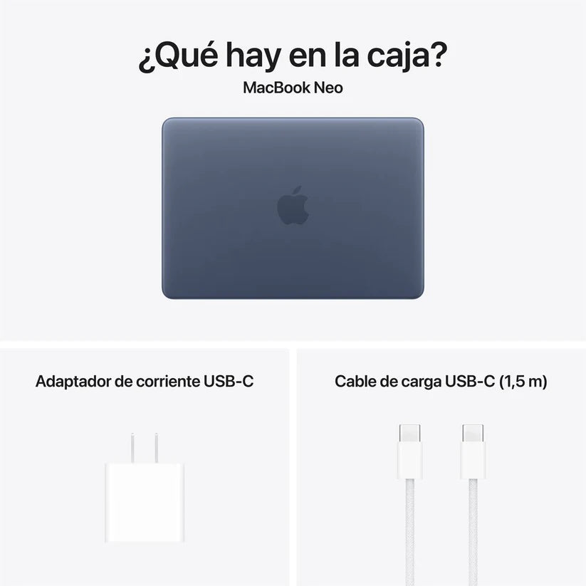 MacBook Neo 256gb Índigo (Azul) + MS Office